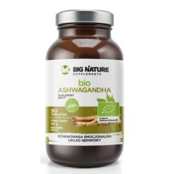 Big Nature bio Ashwagandha 90 t.