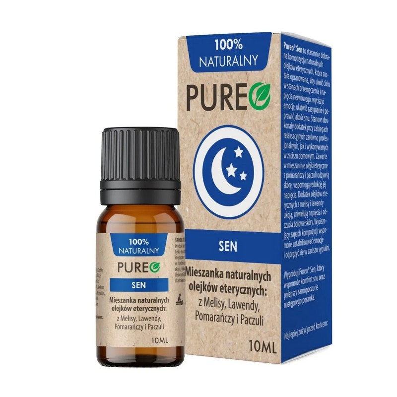 Pureo Olejek SEN, mieszanka naturalnych olejków