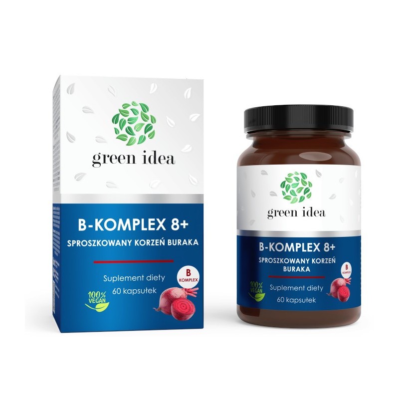 Green Idea B - Komplex 8+ sproszkowany burak 60 k