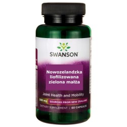 Swanson Nowozel. Liofil. Zielona Małża 500 Mg 60 K