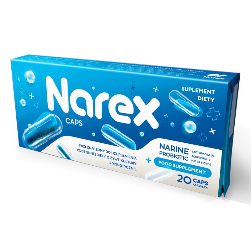 Narex Caps 180 mg 20 kaps.