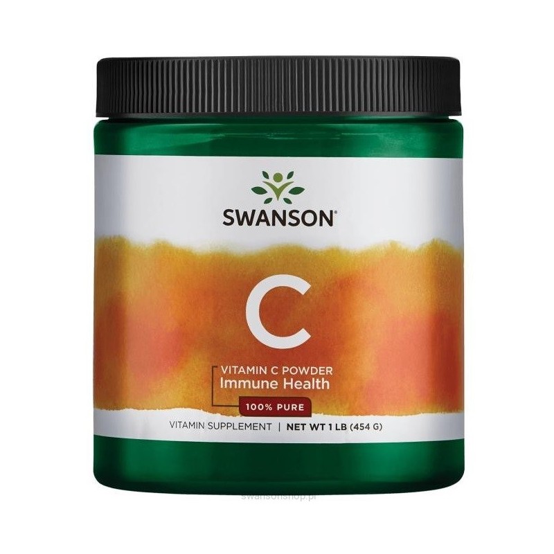 Swanson Witamina C 100% Czystości 454 G