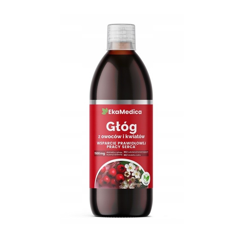 Ekamedica Głóg 0,5 L Sok 100%