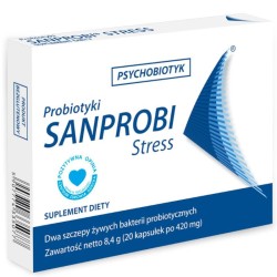 Sanprobi Stress probiotyki 20 kapsułek