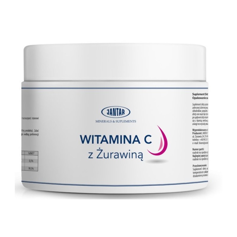 Jantar Witamina C z Żurawiną 300 g