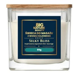 Big Nature Świeca Sojowa do masażu SILKY BLISS 80g