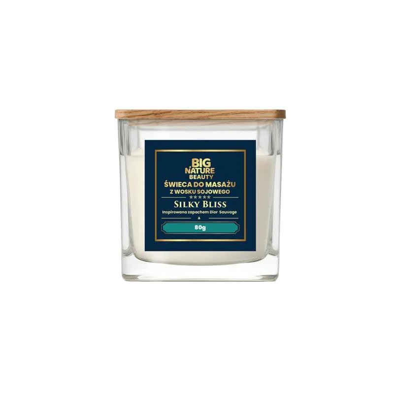 Big Nature Świeca Sojowa do masażu SILKY BLISS 80g