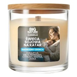 Big Nature Świeca Sojowa Swobodny Oddech 155 g