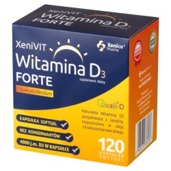 Xenicopharma Xenivit Witamina D forte 120 K