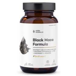 Aura Herbals Black Maca Formula 60 kaps