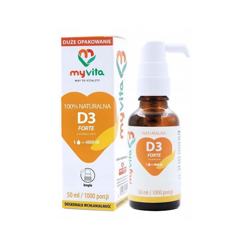 Myvita D3 Forte 4000 IU 50 ml