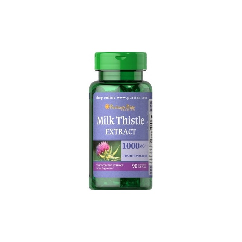 Puritans Pride Ostropest Plamisty 1000 90 Kap