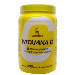 Symbiotics Witamina C proszek 300 g