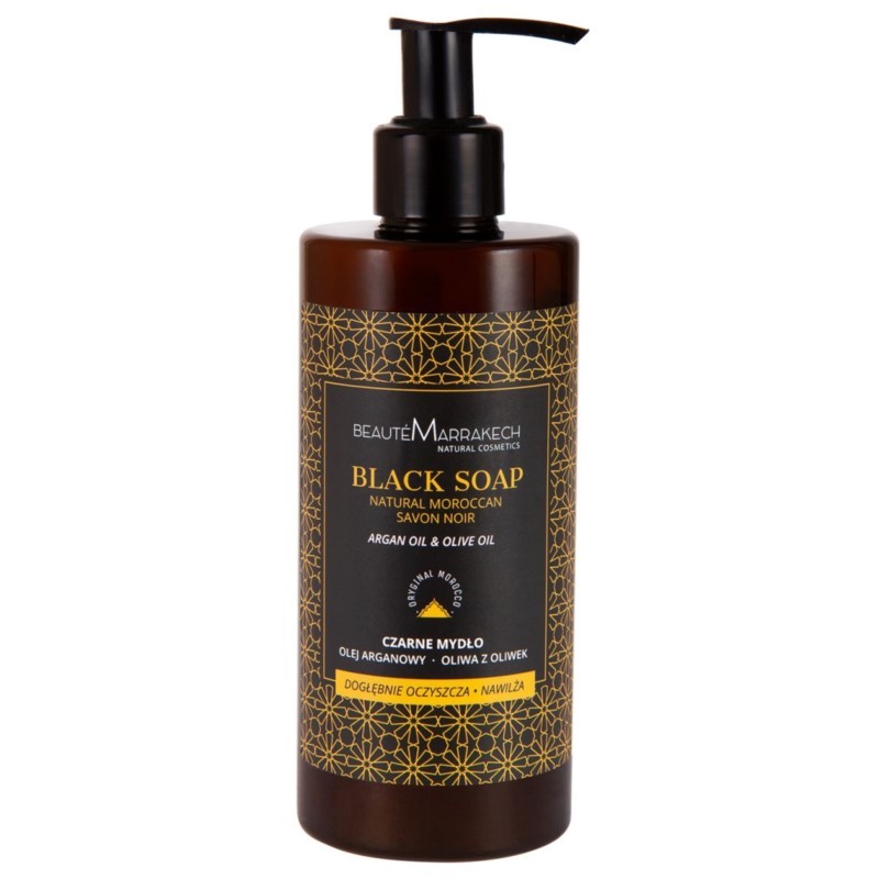 SAVON NOIR CZARNE MYDŁO w płynie 280 ml argan