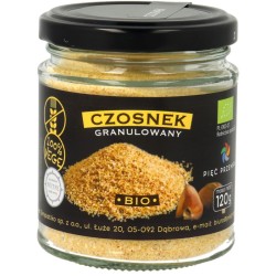 Pięć Przemian Czosnek Granulowany BIO 120 g
