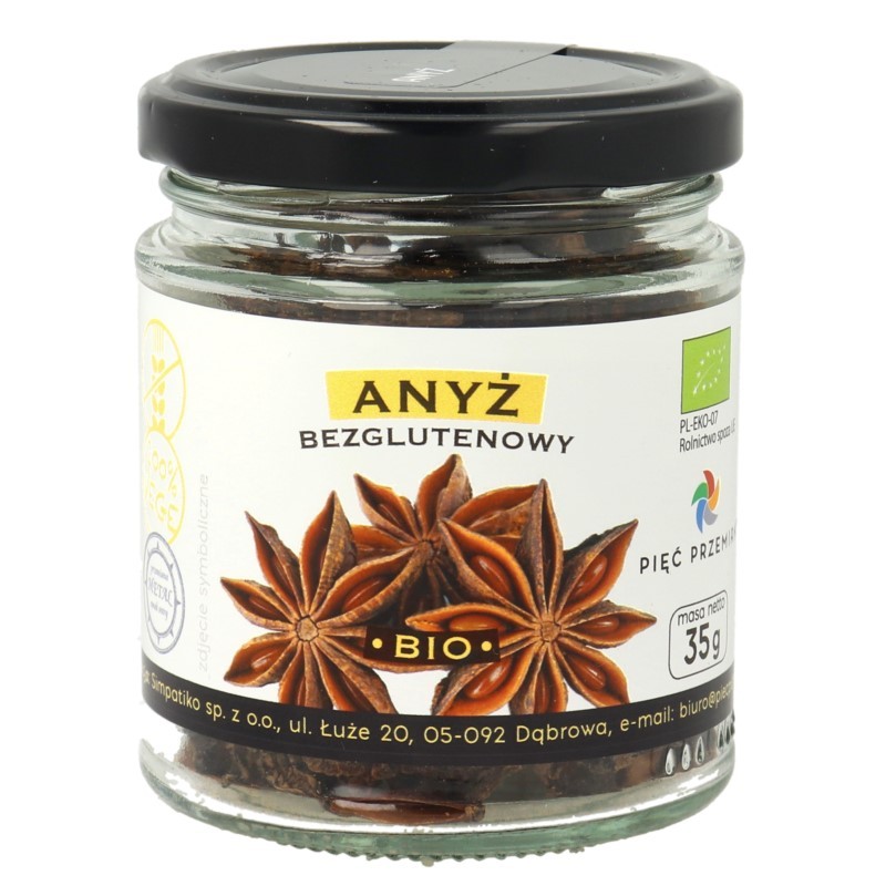 Pięć Przemian Anyż przyprawa BIO 35 g