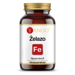 Yango Żelazo diglicynian żelaza 420 mg 90 k