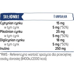 Biowen Zinc 3 x Immunity 100 kapsułek
