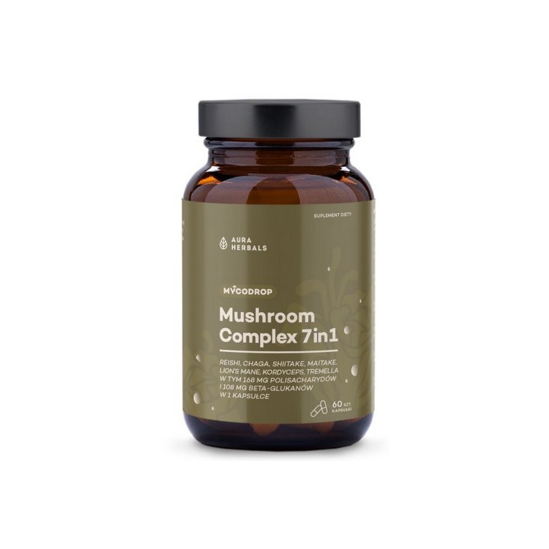 Aura Herbals Mushroom Complex 7 w 1 60 szt