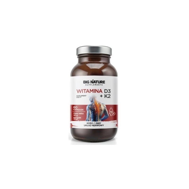 Big Nature Witamina D3 + K2 60 k