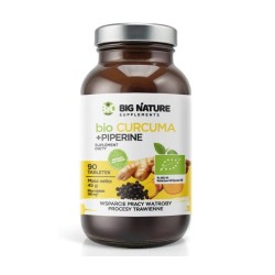 Big Nature Curcuma + PIPERINE BIO 90 t.
