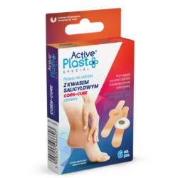 ActivePlast Plastry na odciski z kw. salicylowym