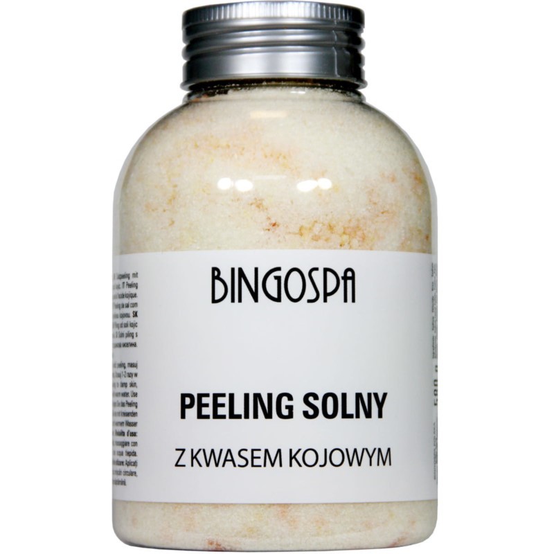 Bingospa Peeling solny z kwasem kojowym 580 g