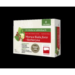 Colfarm Morwa Biała Forte plus Berberyna 60 Tabl.