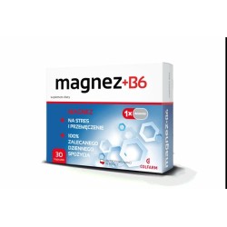 Colfarm Magnez B6 30 k na stres i przemęczenie