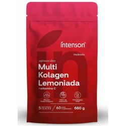 Intenson Multi Kolagen 660 g truskawka