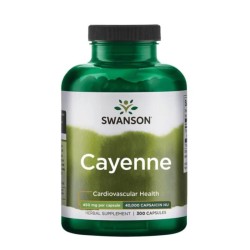 Swanson Cayenne (Pieprz Kajeński) 450 Mg 300 K