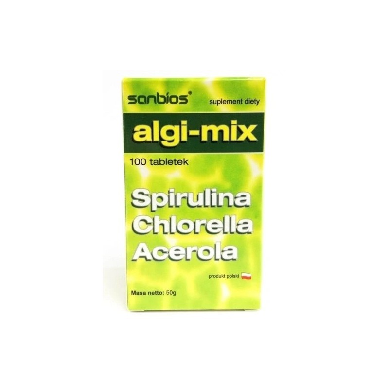 Sanbios Algi - Mix 100 tabletek