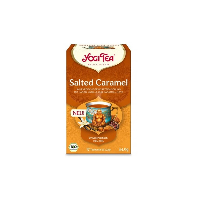 Yogi Tea Herbata Słony Carmel 17 t.