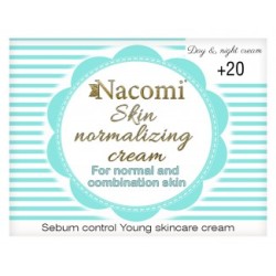 Nacomi Krem Normalizujący 20+ 50Ml