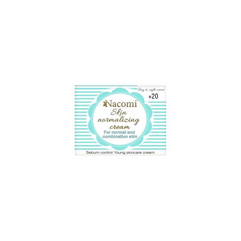 Nacomi Krem Normalizujący 20+ 50Ml