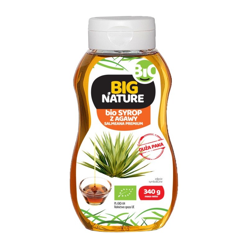 Big Nature bio Syrop z Agawy 340 g