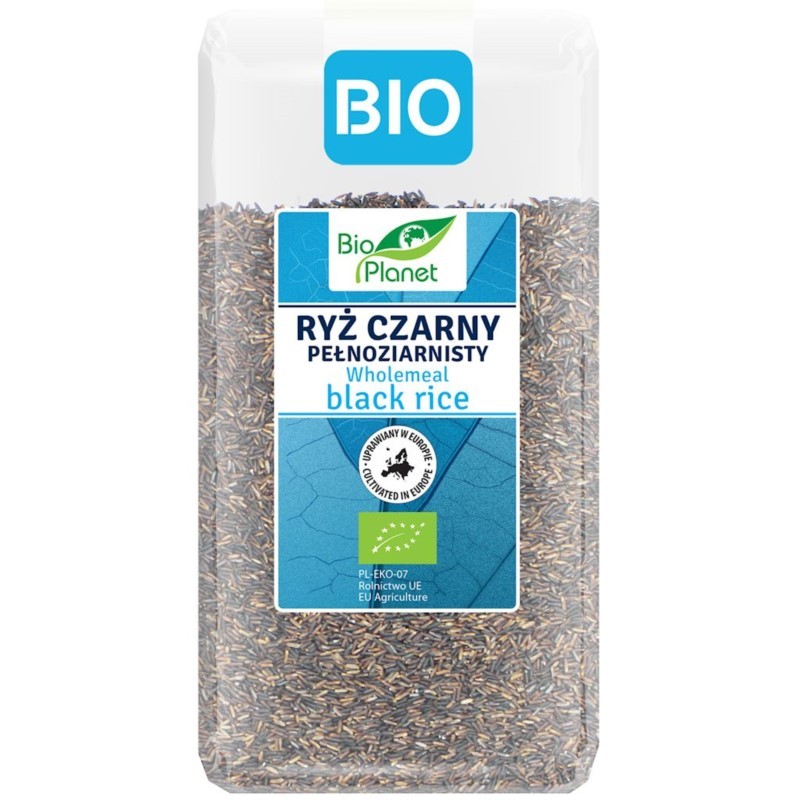 BIO PLANET Ryż czarny pełnoziarnisty BIO 500g