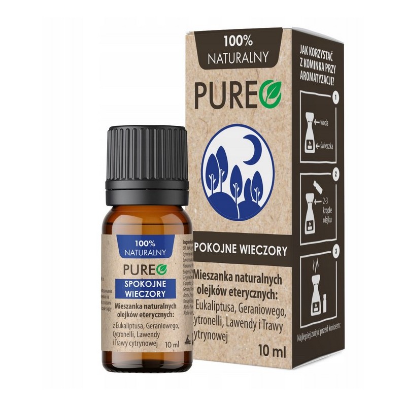Pureo Olejek Spokojne Wieczory komary meszki