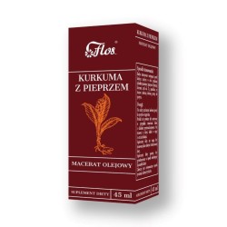 Flos Kurkuma z Pieprzem macerat olejowy 45 ml