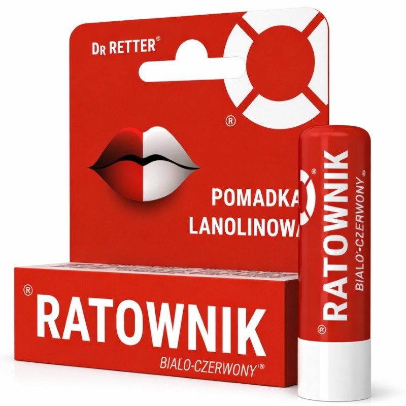 Dr Retter Ratownik 993 Pomadka Lanolinowa 4,7 g