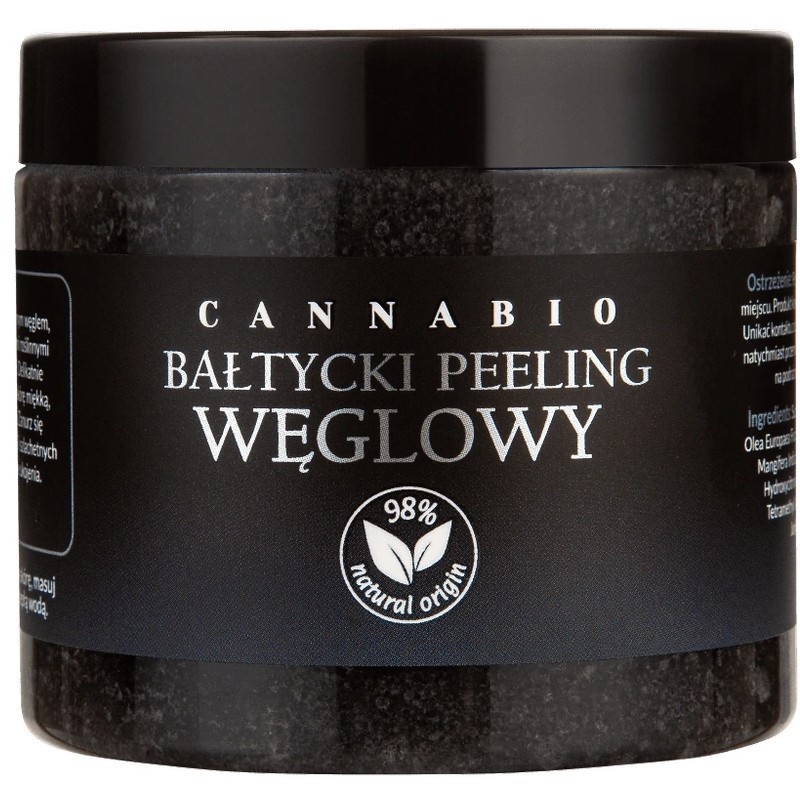 CANNABIO Bałtycki Peeling węglowy 250 g