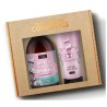 LAQ Zestaw Piwonia Żel 500 ml balsam złoty 200 ml