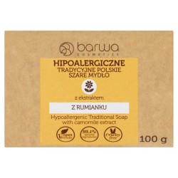Barwa Mydło hipoalergiczne z rumianku szare 100 g