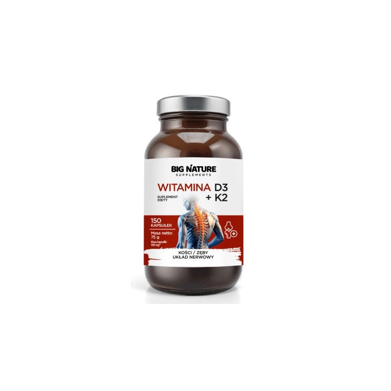 Big Nature Witamina D3 + K2 150 k