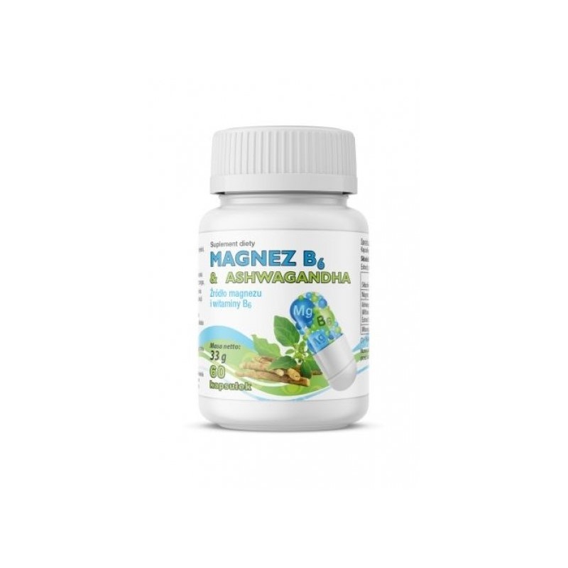 Gorvita Magnez B6 & Ashwagandha 60 Kapsułek