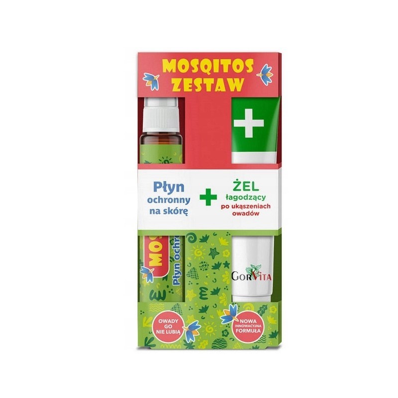 Gorvita MOSQITOS płyn + żel łagodzący 2x20 ml