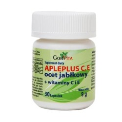 Gorvita Apleplus C E Ocet Jabłkowy 30 kapsułek