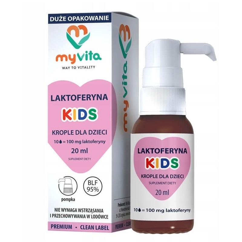Myvita Laktoferyna KIDS XL 20 ml