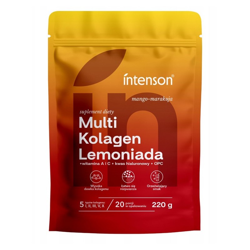 Intenson Multi Kolagen 220 g mango-marakuja