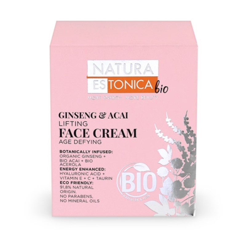 Natura Estonica Krem do Twarzy Żeńszeń Acai 50 ml